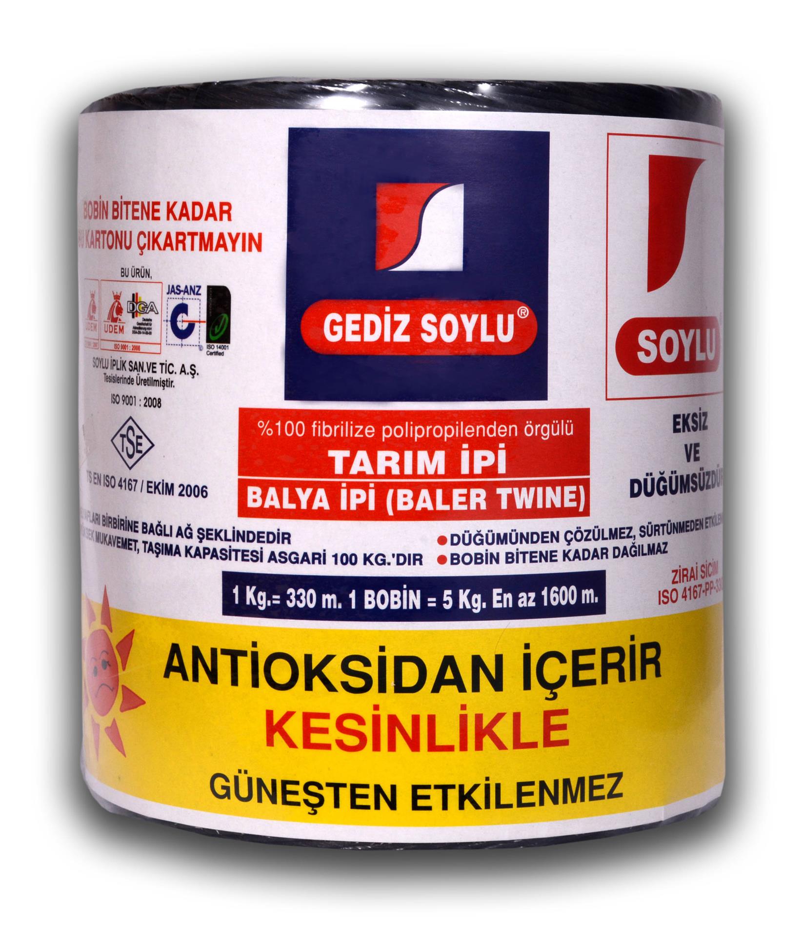 GEDİZ SOYLU BAĞLAMA TARIM İPİ 5 KG