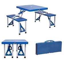 4 KİŞİLİK KATLANABİLİR ÇANTA TİPİ PİKNİK MASA